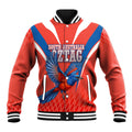 Personalized South Australia Oztag Bird Mascot Baseball Jacket Dynamic Team Spirit Graphic
