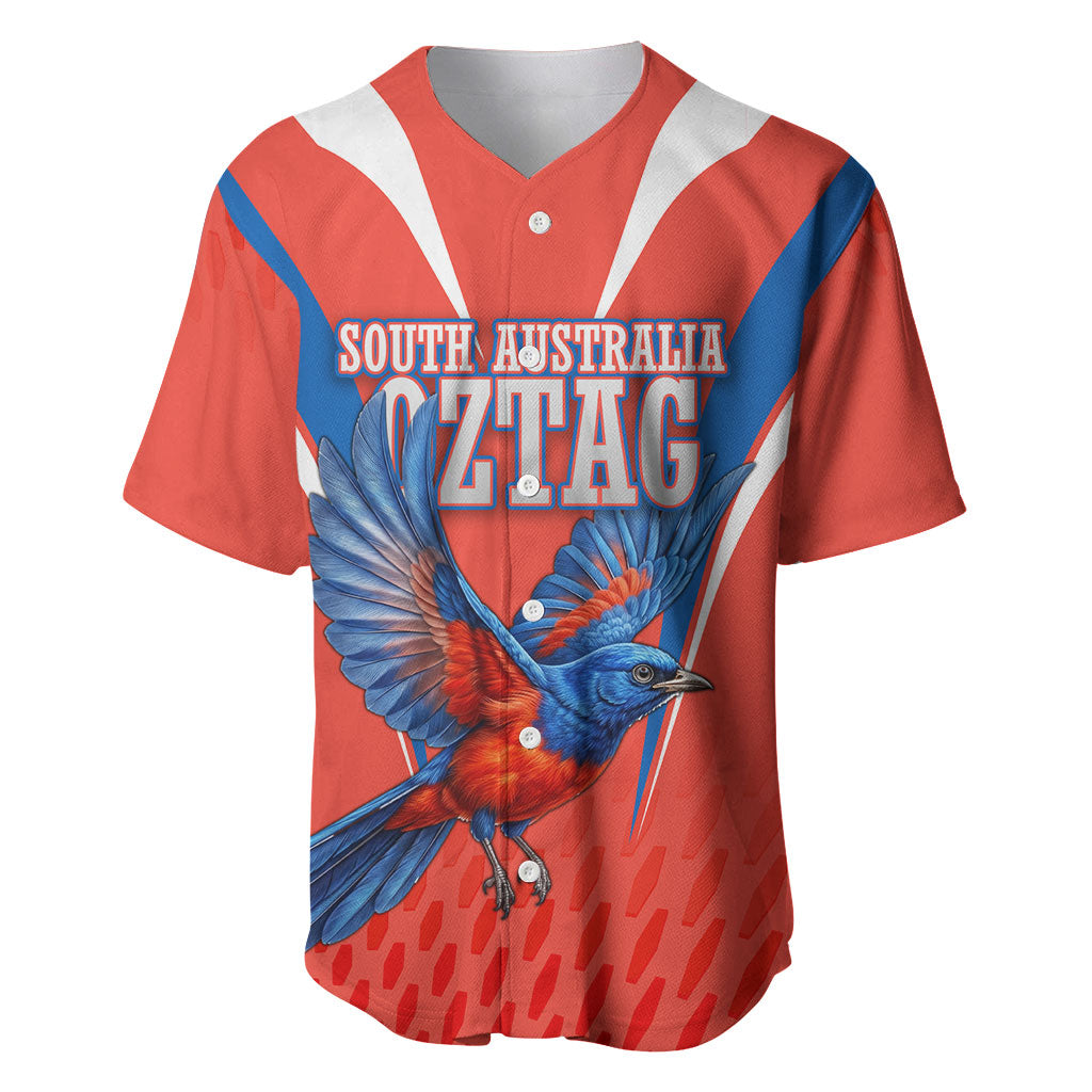 Personalized South Australia Oztag Bird Mascot Baseball Jersey Dynamic Team Spirit Graphic