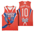Personalized South Australia Oztag Bird Mascot Basketball Jersey Dynamic Team Spirit Graphic