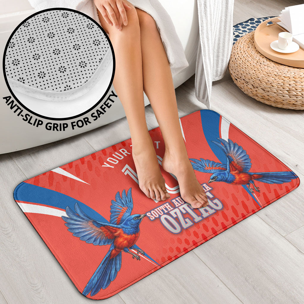 Personalized South Australia Oztag Bird Mascot Bathroom Set Dynamic Team Spirit Graphic