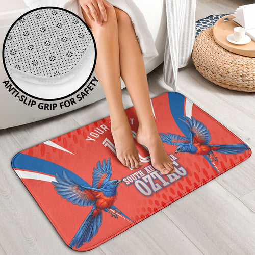 Personalized South Australia Oztag Bird Mascot Bathroom Set Dynamic Team Spirit Graphic
