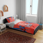Personalized South Australia Oztag Bird Mascot Bedding Set Dynamic Team Spirit Graphic