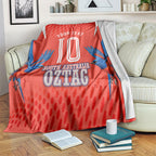 Personalized South Australia Oztag Bird Mascot Blanket Dynamic Team Spirit Graphic