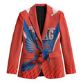 Personalized South Australia Oztag Bird Mascot Blazer Dynamic Team Spirit Graphic