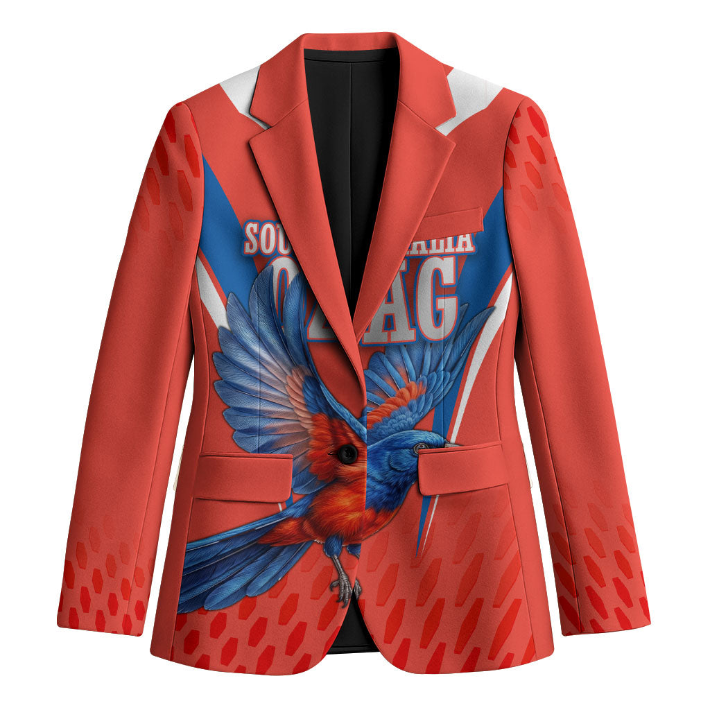 Personalized South Australia Oztag Bird Mascot Blazer Dynamic Team Spirit Graphic