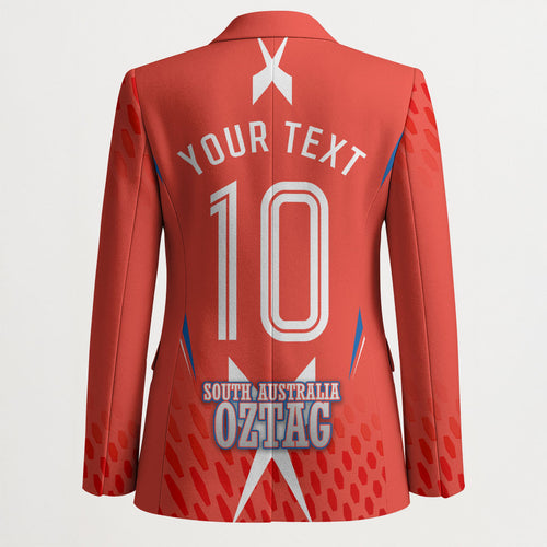 Personalized South Australia Oztag Bird Mascot Blazer Dynamic Team Spirit Graphic