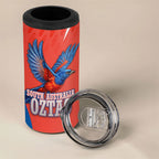 Personalized South Australia Oztag Bird Mascot 4 in 1 Can Cooler Tumbler Dynamic Team Spirit Graphic