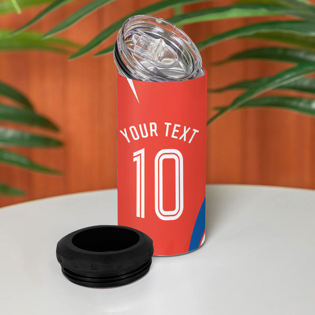 Personalized South Australia Oztag Bird Mascot 4 in 1 Can Cooler Tumbler Dynamic Team Spirit Graphic