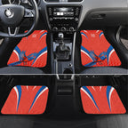 Personalized South Australia Oztag Bird Mascot Car Mats Dynamic Team Spirit Graphic