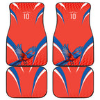 Personalized South Australia Oztag Bird Mascot Car Mats Dynamic Team Spirit Graphic