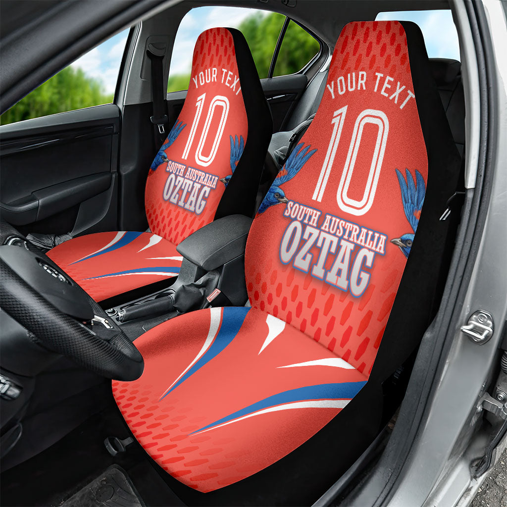 Personalized South Australia Oztag Bird Mascot Car Seat Cover Dynamic Team Spirit Graphic