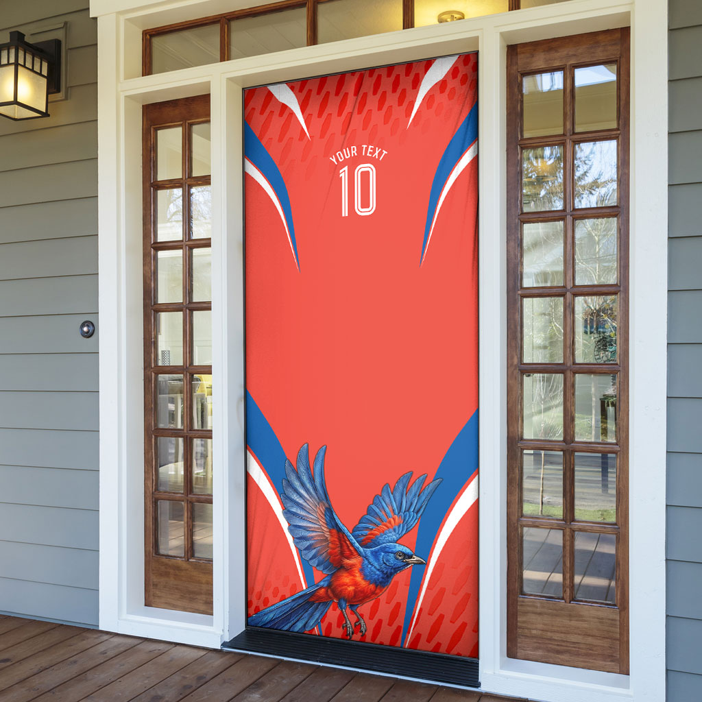 Personalized South Australia Oztag Bird Mascot Door Cover Dynamic Team Spirit Graphic