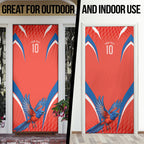Personalized South Australia Oztag Bird Mascot Door Cover Dynamic Team Spirit Graphic