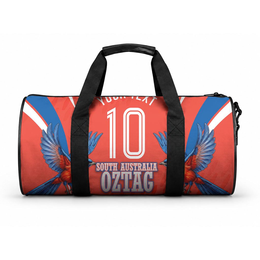 Personalized South Australia Oztag Bird Mascot Duffle Bag Dynamic Team Spirit Graphic