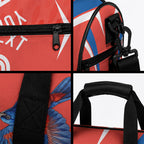 Personalized South Australia Oztag Bird Mascot Duffle Bag Dynamic Team Spirit Graphic