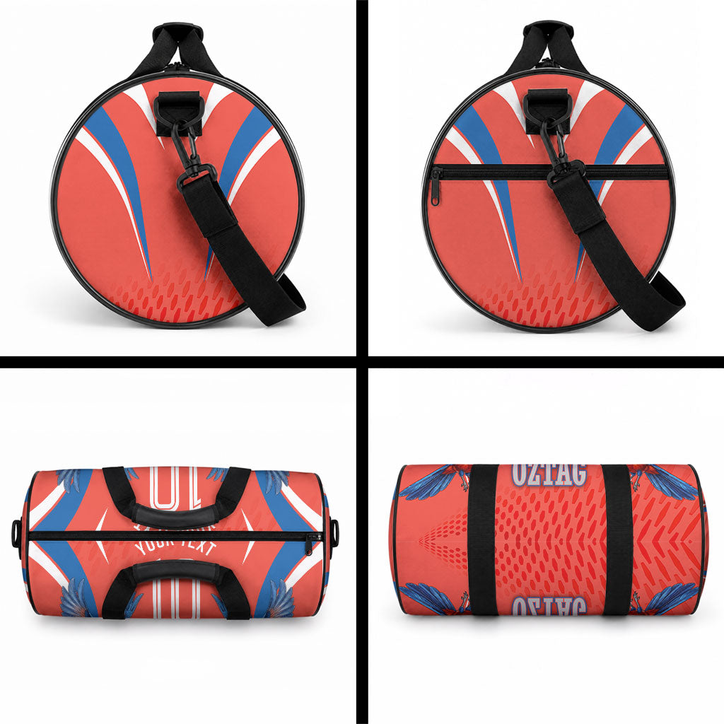 Personalized South Australia Oztag Bird Mascot Duffle Bag Dynamic Team Spirit Graphic