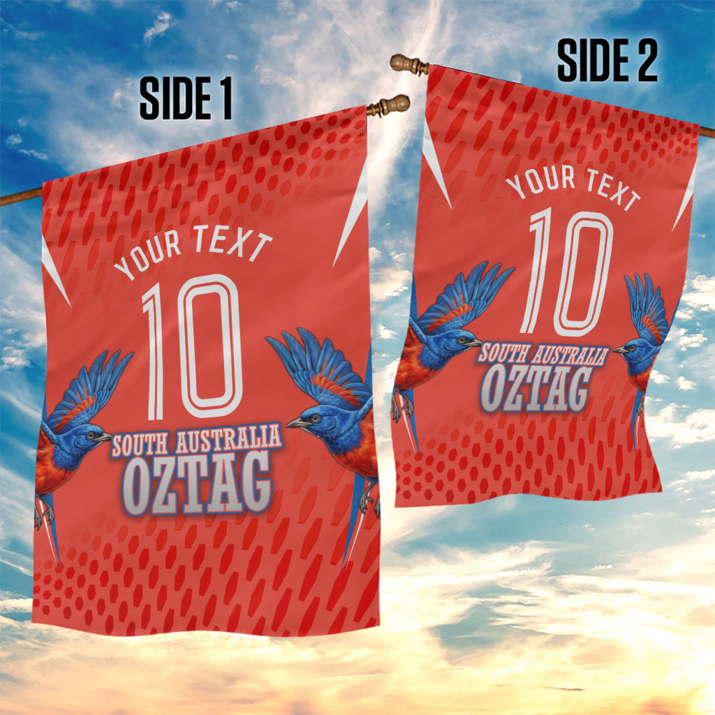 Personalized South Australia Oztag Bird Mascot Garden Flag Dynamic Team Spirit Graphic