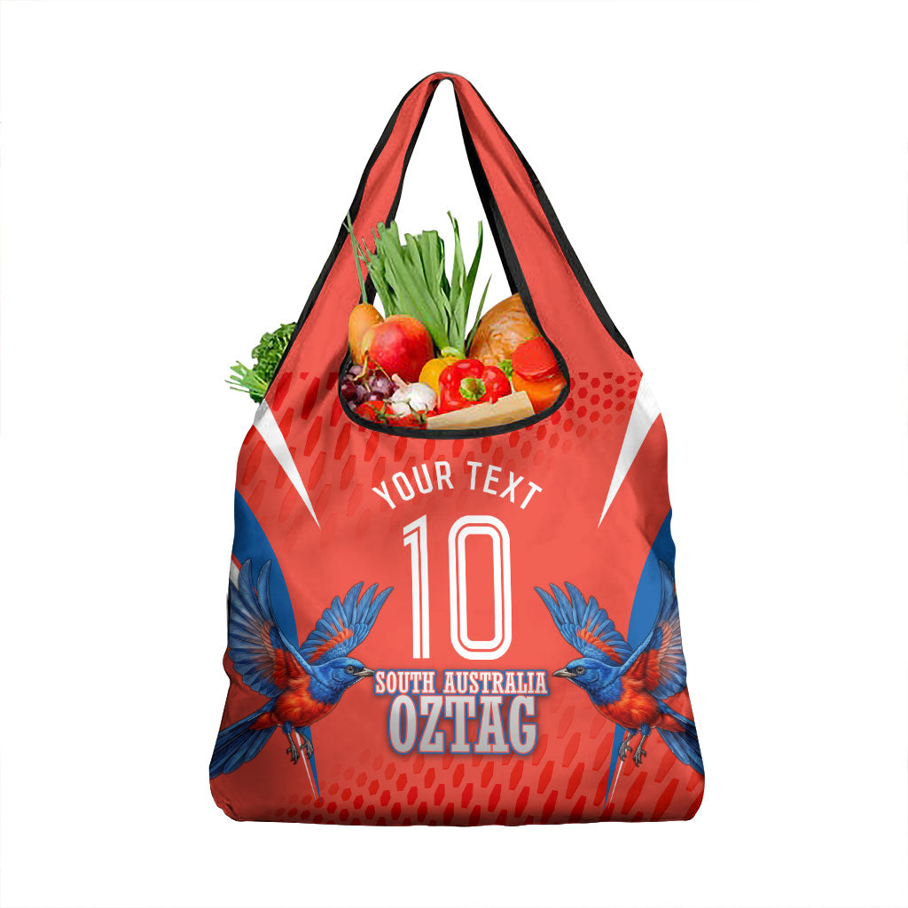 Personalized South Australia Oztag Bird Mascot Grocery Bag Dynamic Team Spirit Graphic