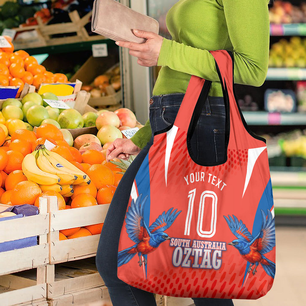 Personalized South Australia Oztag Bird Mascot Grocery Bag Dynamic Team Spirit Graphic