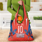 Personalized South Australia Oztag Bird Mascot Grocery Bag Dynamic Team Spirit Graphic