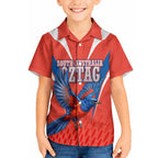 Personalized South Australia Oztag Bird Mascot Hawaiian Shirt Dynamic Team Spirit Graphic