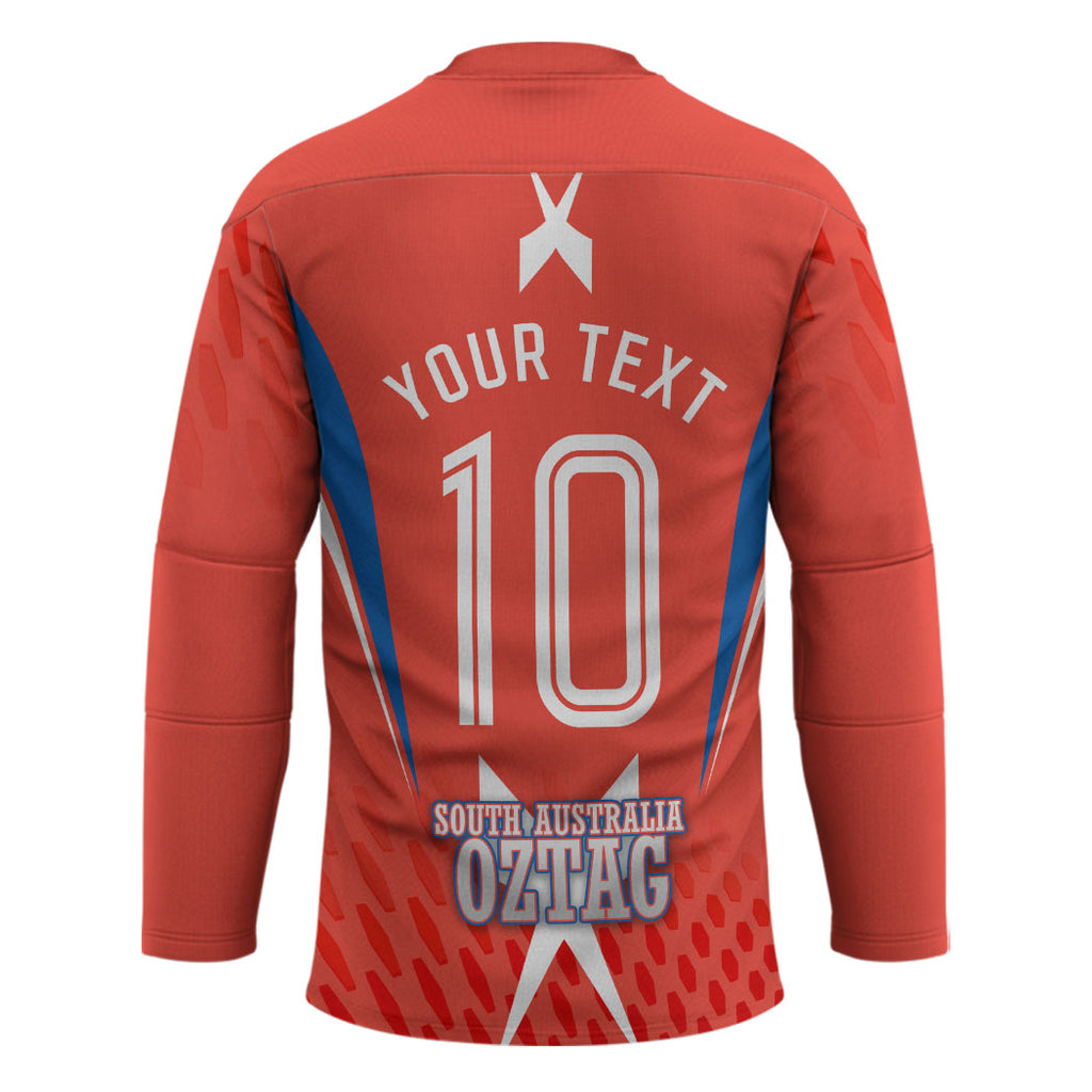 Personalized South Australia Oztag Bird Mascot Hockey Jersey Dynamic Team Spirit Graphic