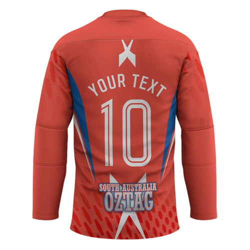 Personalized South Australia Oztag Bird Mascot Hockey Jersey Dynamic Team Spirit Graphic