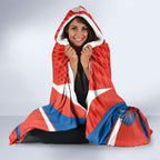 Personalized South Australia Oztag Bird Mascot Hooded Blanket Dynamic Team Spirit Graphic