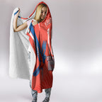 Personalized South Australia Oztag Bird Mascot Hooded Blanket Dynamic Team Spirit Graphic