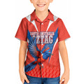 Personalized South Australia Oztag Bird Mascot Kid Hawaiian Shirt Dynamic Team Spirit Graphic