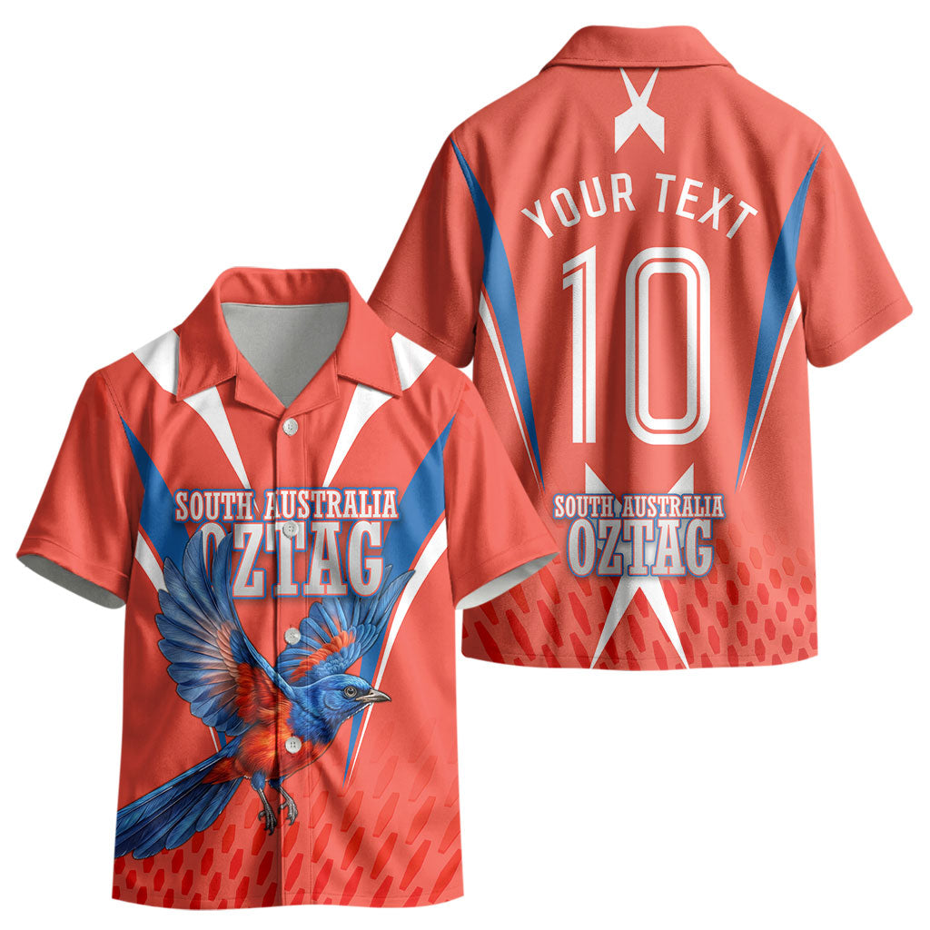Personalized South Australia Oztag Bird Mascot Kid Hawaiian Shirt Dynamic Team Spirit Graphic