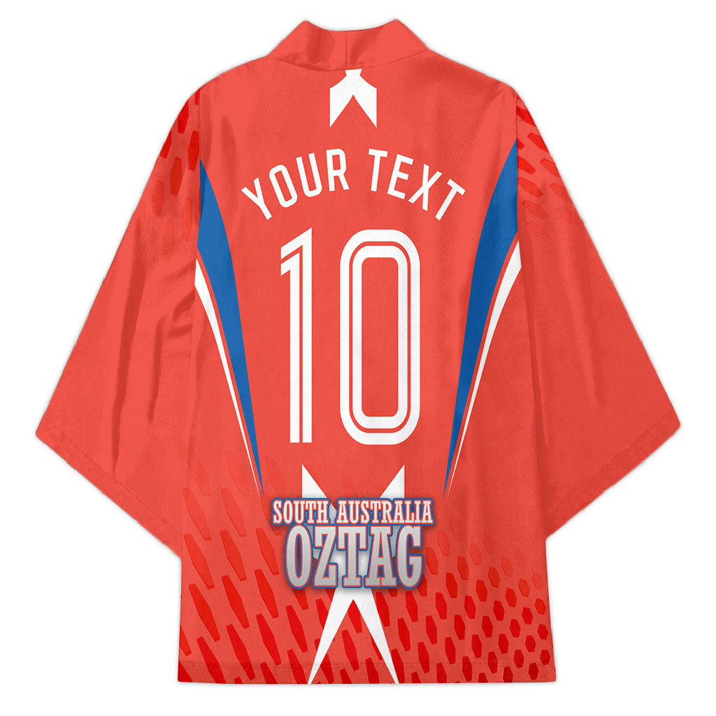 Personalized South Australia Oztag Bird Mascot Kimono Dynamic Team Spirit Graphic
