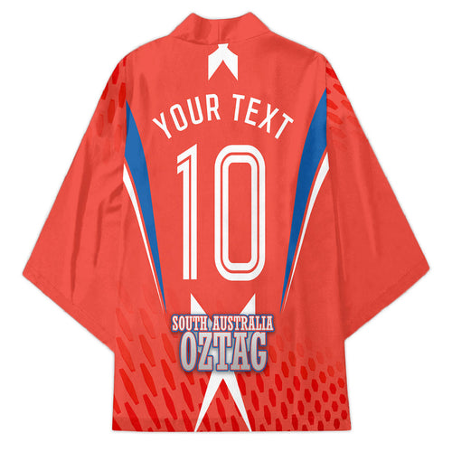 Personalized South Australia Oztag Bird Mascot Kimono Dynamic Team Spirit Graphic