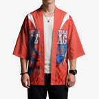 Personalized South Australia Oztag Bird Mascot Kimono Dynamic Team Spirit Graphic