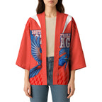 Personalized South Australia Oztag Bird Mascot Kimono Dynamic Team Spirit Graphic