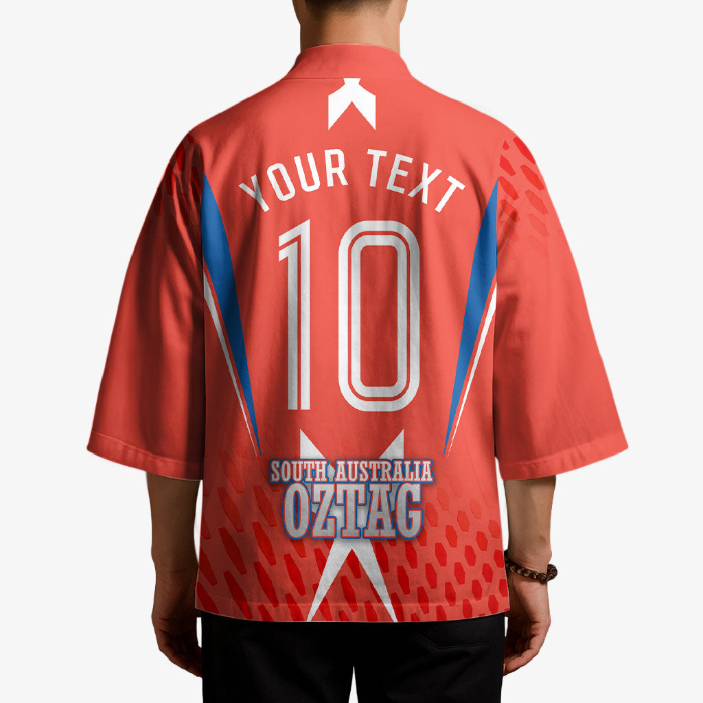 Personalized South Australia Oztag Bird Mascot Kimono Dynamic Team Spirit Graphic