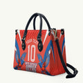 Personalized South Australia Oztag Bird Mascot Leather Bag Dynamic Team Spirit Graphic