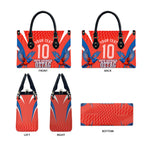 Personalized South Australia Oztag Bird Mascot Leather Bag Dynamic Team Spirit Graphic
