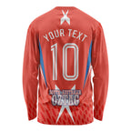Personalized South Australia Oztag Bird Mascot Long Sleeve Shirt Dynamic Team Spirit Graphic
