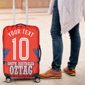 Personalized South Australia Oztag Bird Mascot Luggage Cover Dynamic Team Spirit Graphic
