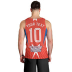 Personalized South Australia Oztag Bird Mascot Men Tank Top Dynamic Team Spirit Graphic