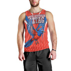 Personalized South Australia Oztag Bird Mascot Men Tank Top Dynamic Team Spirit Graphic
