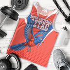 Personalized South Australia Oztag Bird Mascot Men Tank Top Dynamic Team Spirit Graphic