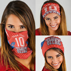 Personalized South Australia Oztag Bird Mascot Neck Gaiter Dynamic Team Spirit Graphic