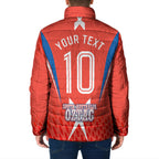 Personalized South Australia Oztag Bird Mascot Padded Jacket Dynamic Team Spirit Graphic