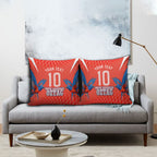 Personalized South Australia Oztag Bird Mascot Pillow Cover Dynamic Team Spirit Graphic