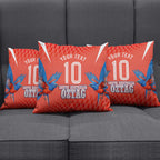 Personalized South Australia Oztag Bird Mascot Pillow Cover Dynamic Team Spirit Graphic