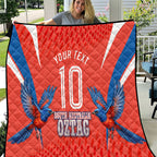 Personalized South Australia Oztag Bird Mascot Quilt Dynamic Team Spirit Graphic