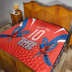 Personalized South Australia Oztag Bird Mascot Quilt Dynamic Team Spirit Graphic