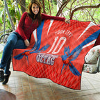 Personalized South Australia Oztag Bird Mascot Quilt Dynamic Team Spirit Graphic